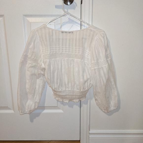 Zara Linen Blouse - Picture 8 of 9